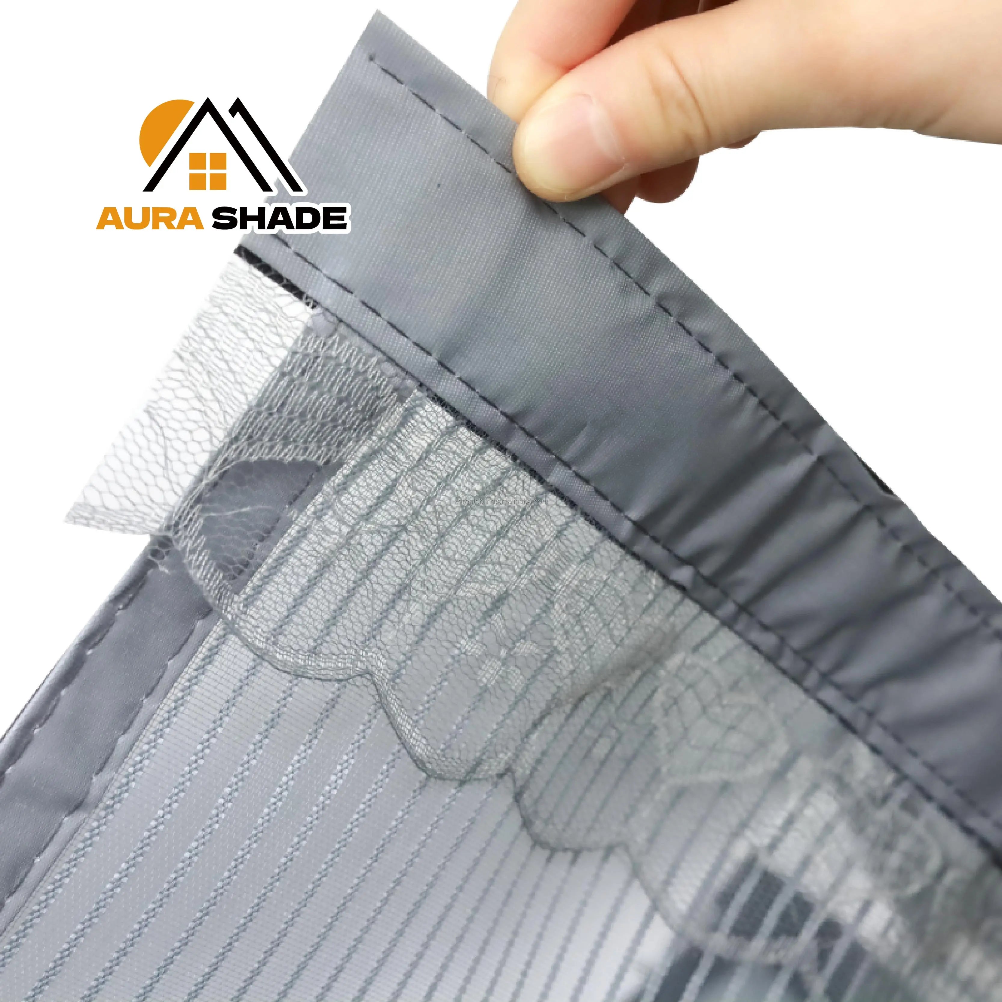 Modern Durable  Insect Anti-Mosquito Net Magnetic Door Curtain Factory Wholesale Price  for Blinds Shades & Shutters