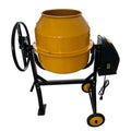 Factory 120L Portable Concrete Mixer High Efficiency CE Certified 375W Motor 3M/H 1 Year Warranty Customized Color Tested