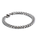 YF3272 Hip Hop Jewelry Waterproof Minimalist Hypoallergenic 18K Gold Plated Stainless Steel Cuban Link Chain Bracelets MegaBDM