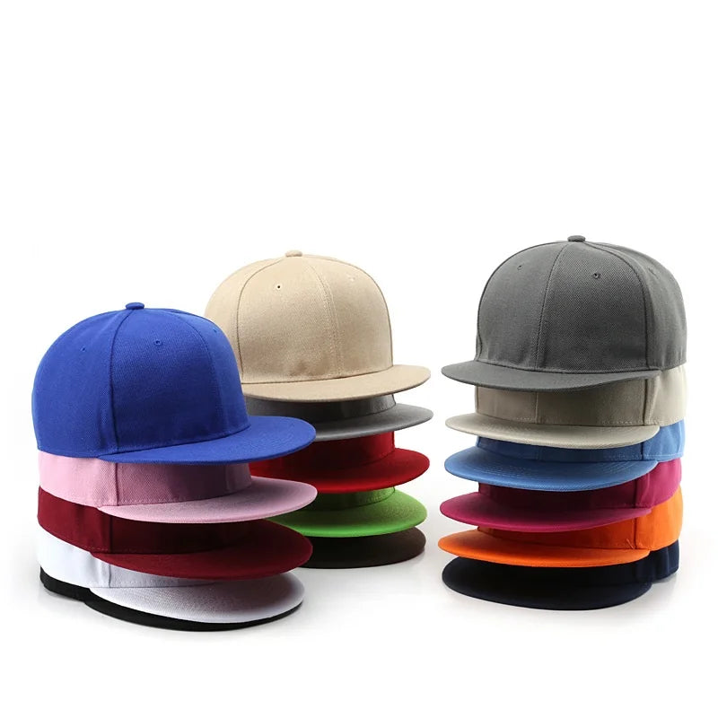 High Quality Black Plain Blank Snapback Cap Hats Custom Embroidery Logo Cap Hat Suppliers