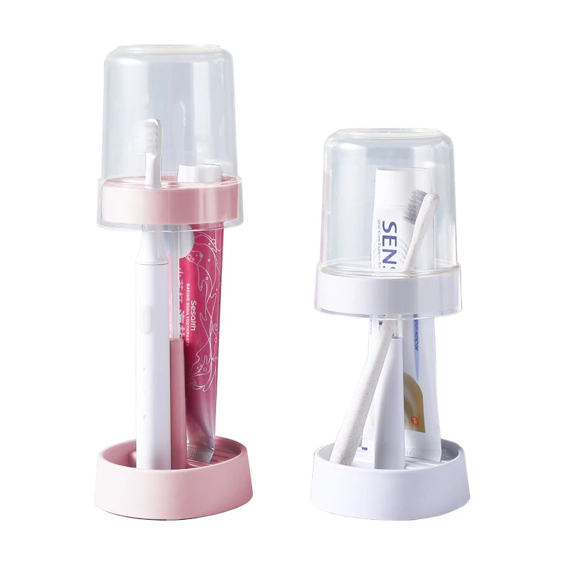 Hot Sale Creative PP Plastic Gargle Cup for Student Bathroom Accessories-Dorm Hotel Toothpaste & Toothbrush Holder