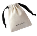 Customizable Drawstring Pouch with Cotton Rope Screen Printing Environmentally Friendly Recyclable Pouch Packaging