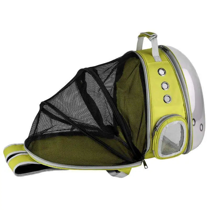 Hot Selling Travel Vented Top Design Cat Bag Pet Backpack Bag Cat Dog Carrier Over Shoulder for Small Pets