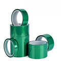 Customized Green High Temperature Resistant Tape Acid Alkali Resistant Electroplating Tape PET Polyester Tape