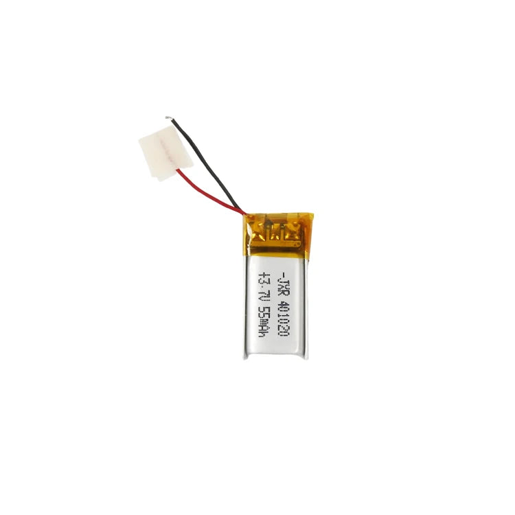 Customized Rechargeable Lipo 3.7V  55mAh 401020 Lithium Ion Polymer  Battery for Smart Watch Earphone MP3 bluetooth