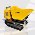 Discount Price Fully Hydraulic China Mini Dumper Crawler Mini Skid Steer Bucket Loader 1200kg Self-loading Mini Dump