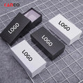 CANGO Custom logo Black and White Sky and Earth Cover Multiple Styles Glasses case Glasses Leather case Custom logo Glasses case