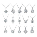 Starsgem Fine Cute Simple Jewelry Summer Fashion Designs 925 Silver Moissanite Necklaces