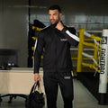 OEM&ODM Jogging Custom Sweat Absorbing Mens Fitted GYM Sports Tracksuit for Men