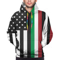 Fitspi Italy Flag Stars 3d Country Printed Men's Hoodie Long Sleeve Novelty Pullovers Casual Sweater With Pockets Sweatshirts