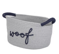 Wholesale Small Cotton Rope Basket Organizer Folding Baby Toy Cotton Rope Baskets