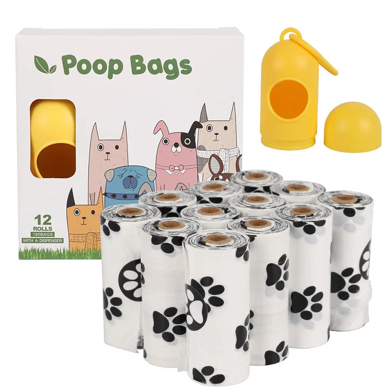 Biodegradable Thick Dog Poop Bags EPI+PE Material MIDOO Brand 500g
