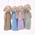 Cartoon Coral Fleece Bunny Design Hand Towels Absorbent Thicken Kitchen Hanging Towels