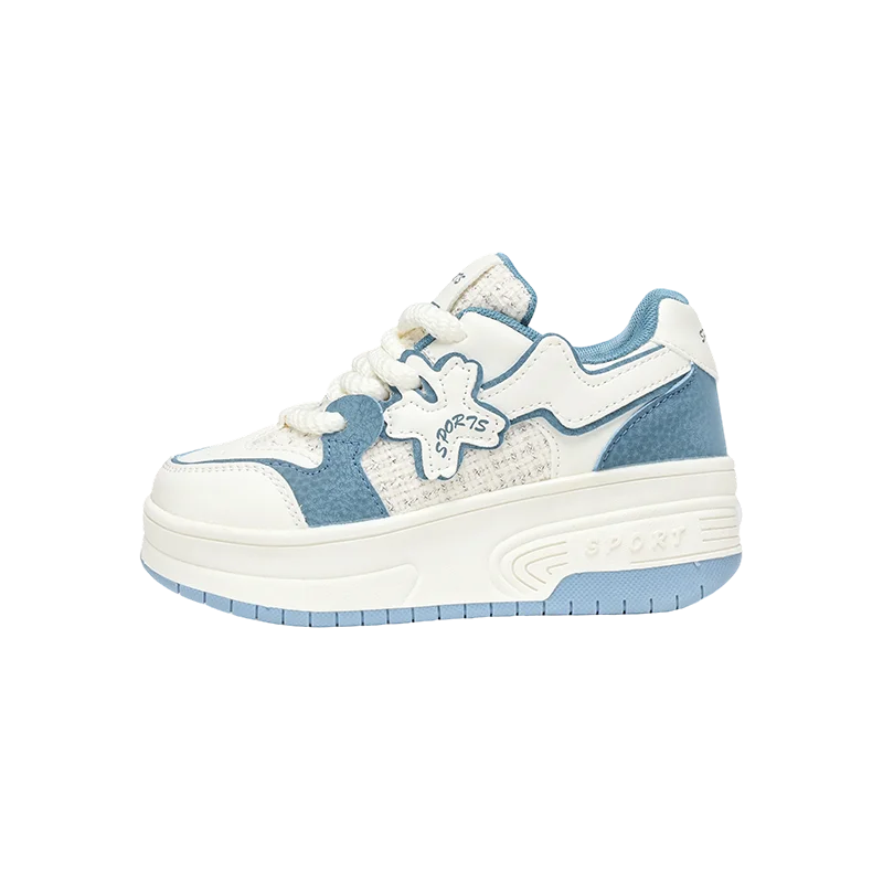In Stock Factory Price New Children's TWO-wheeled Thick Lace-Up Comfortable Breathable Rollerskate Boys Girls Sports SHOES