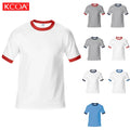 Personalized Round Neck 100% Cotton 3D Printed Crew Neck Blank T Shirt