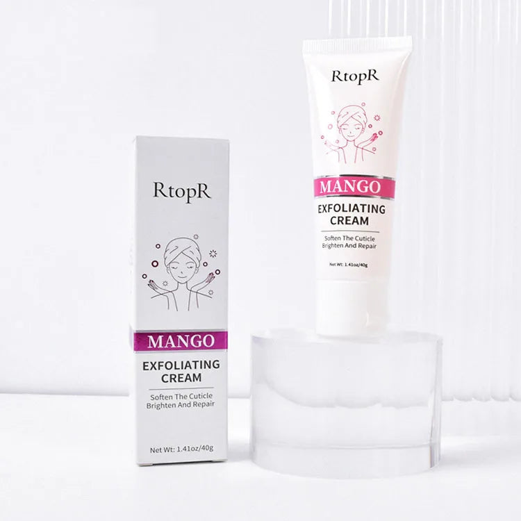 Private Label Exfoliating Foaming Scrub Body Wash  mango Skin Care Body Scrub Cream