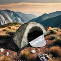 Lightweight Portable Large Outdoor Camouflage Camping Tent for Hiking Waterproof Automatic Fiberglass Pole Backpacking Gear