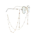 2021 New Fashion Gold Plated Sunglasses Chains for Women Butterfly Shell Letter Crystal Eyeglasses Lanyard Party Jewelry