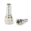Hose Connector BSP Flat Face Female Fitting Hexagon Ferrule Fitting Carbon Steel High Pressure