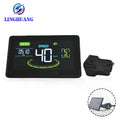 Wired Electronic Waterproof Aluminum Alloy Road Bike Computer Backlight LCD Display Speed/Distance Tracking USB Charging PAS
