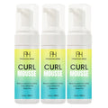 Private Label 200ml Strong Hold Cruelty-Free Hair Curly Mousse Nourishing Hair Styling Curl Mousse Foam for All Hair Types