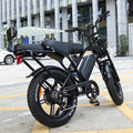 X80 Pro Electric Dirt Bike Delivery Scooter Fatbike V20 Battery E-Bike with 48v Lithium Steel Frame MegaBDM