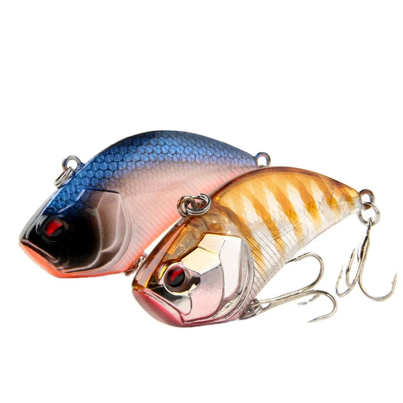 LETOYO LHB034# Raltting VIB Fishing Lures 13g 55mm Fishing Lures Vibration Sinking Wobblers Hard VIB Lure for Pike Perch