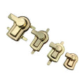 QIFENG factory China supply hot sale metal handmade labels lock for bags and twist lock for bag F2317#
