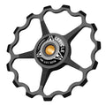 LEBYCLE Bike Rear Derailleur Pulley Wheel Bicycle 9T 11T 13T 15T Aluminum Alloy Jockey Wheel Guide Pulley Steel Ceramic Bearing