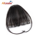 AliLeader Handmade Mini Air Bangs Remy Hair Clip-in Extensions Temples Real Human Flat Temples Temples Hand Made Mini Air Bangs