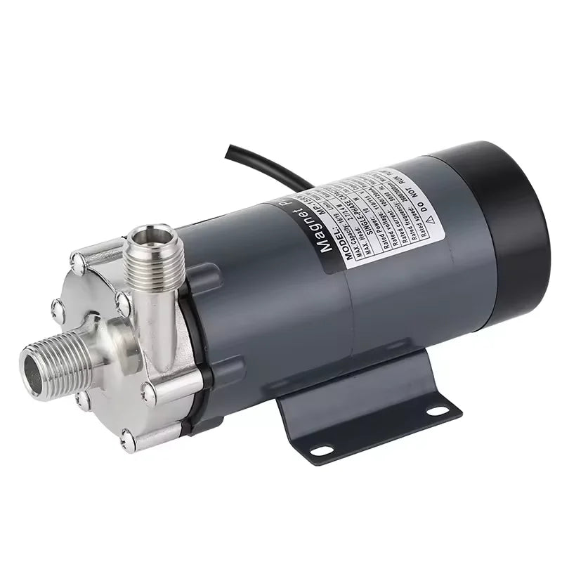2025 MP-15RM 220V/110V Food Grade 304 Stainless Steel Magnetic Pump High Temperature 120 Celsius 1/2\" for Hot Water Brewing OEM