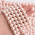 4MM-14MM High Quality Pearl 6-14MM Shell Beads Round Pearl for Jewelry Making Shell Pearl for Necklace Making