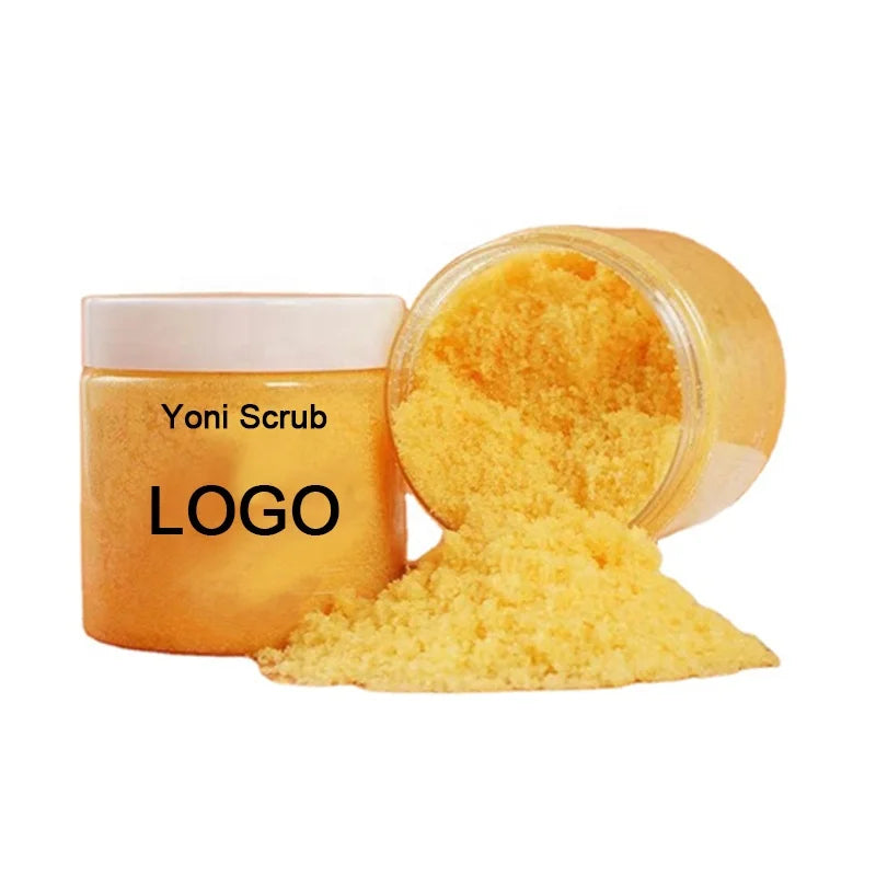 Wholesale Turmeric Cream 100% Nature Ginger Turmeric Yoni Scrub Organic Skin Care Body  Wash Exfoliating Turmeric Scrub