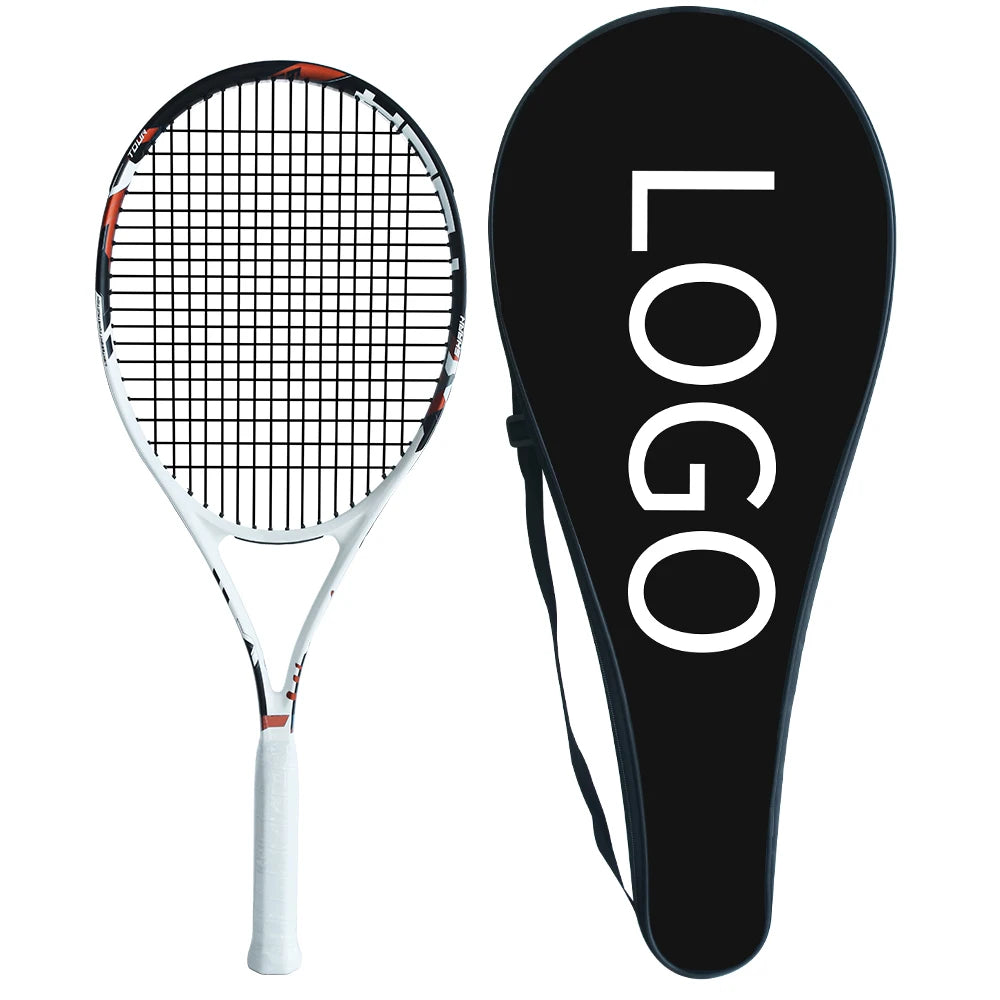 Custom Color Lightweight 27 Inch Carbon Fiber Professional Tennis Racket
