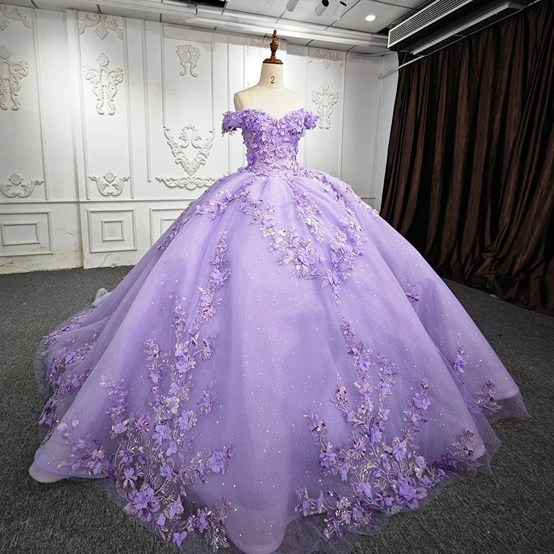 Jancember 5834 Classic Formal Flower Ball Gown Quinceanera 15 Girl Dresses