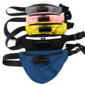 Custom logo Carbon Lined Waist Bag Smell Proof Bumbag Fanny Pack Bumbag Belted Shoulder Bag with Combination Lock