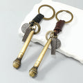 Unisex New Fashion Microphone Pendant Keychain Cute Alloy Novelty Jewelry for Men Women Children