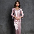 Hot Sale Women Long Sleeve Sleepwear Women Pajamas Set Spring Luxury Nightwear 2 Piece Sets
