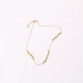 Fenny 18K Gold Plated Dainty Link Mixture Chain Choker Necklace Trendy for Women Stainless Steel Jewelry Wholesale