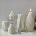Geometry Diamond Sphere Line Pear Shaped Candle Making Silicone Moulds Diy Origami Soap Mold Art Plaster Home Decor Ornament