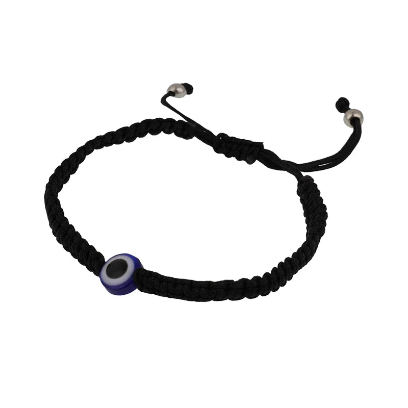 Fashion Resin Eyes Knitting Bracelet Charm Women Men Gift KIB126