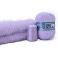 Hand Knitting 50Grams Multi-color Soft Long Hair Mink Wool Yarn for Sweater Scarves Hats Grove