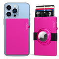New Arrival Brightly Colored Slim Rfid Minimalist Smart Slider All Aluminum Alloy 6 Cards+ Credit Card Holder Wallet Button