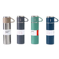 Colorful 500ml Two Cups Gift Set Insulated Double Wall Stainless Steel Vacuum Flask Gift Thermos Set