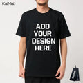 OEM/ODM Wholesale Custom Logo 100% Cotton T Shirt for Men Blank Unisex Men's T Shirt Plain Men's T-shirts Print Logo