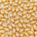 3*5mm Wholesale 18k Gold Oval Shaped Loose Beads Spacer Beads Jewelry Making Supplies Accessories DIY Bracelet