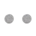 E074  Hip Hop Earring Brass Micro Pave Men and Women Fashion Jewelry
