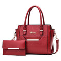 Luxury Shoulder Tote Pu Leather Office Multi Color Custom Fashion Bag Set Handbags Women Bag