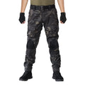 IDOGEAR Camo Camouflage Outdoor Training Tactical Trousers Tactical Pants Bdu Pants With Knee Pads