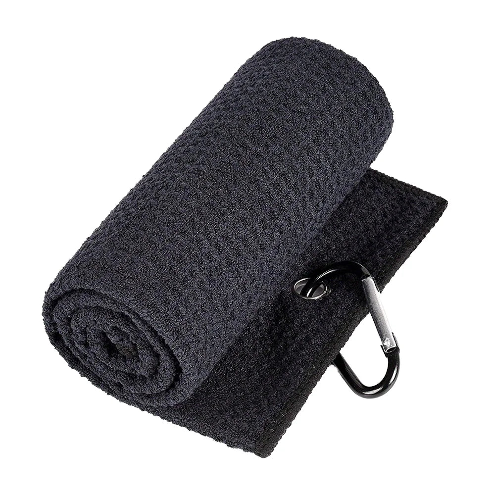Custom Sublimation Printed High Quality Microfiber Waffle Golf Towel with Quick-Dry Eco-Friendly Luxury Sport Design Custom Logo